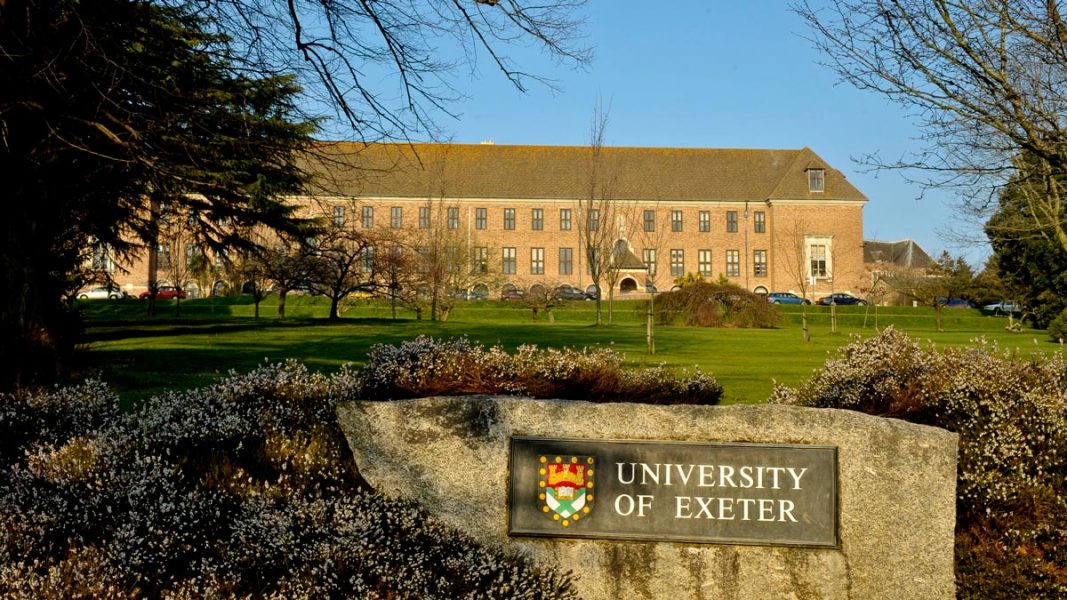 "University of Exeter - высшее образование"